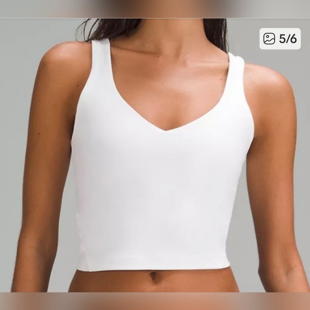 lululemon athletica White and Lavender Sports Bras